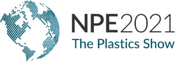 The official NPE 2021 logo.